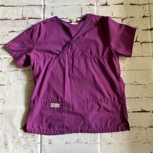 Women's Scrub Top - Urbane - Purple – Medium